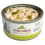 ALMO NATURE  POULET ET THON AUX COURGETTE 70G