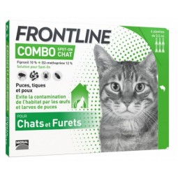 FRONTLINE COMBO CHAT & FURETS (6 Pipettes)