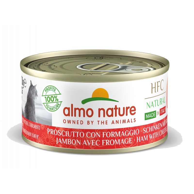 ALMO NATURE JAMBON AVEC FROMAGE 70G