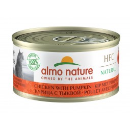 ALMO NATURE POULET AVEC POTIRON 70G