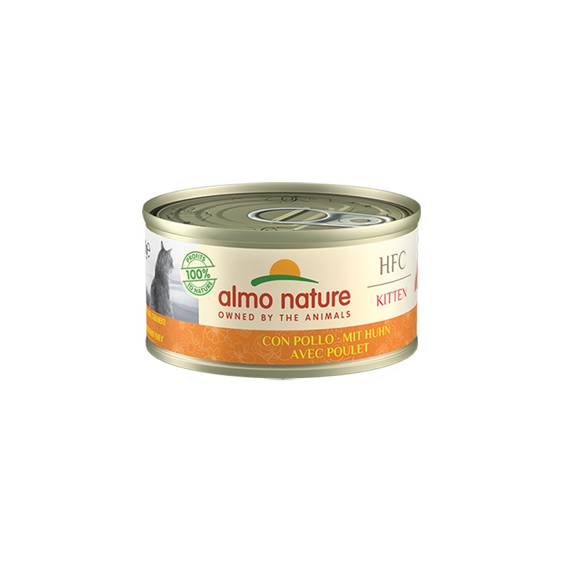 ALMO NATURE KITTEN POULET 70G