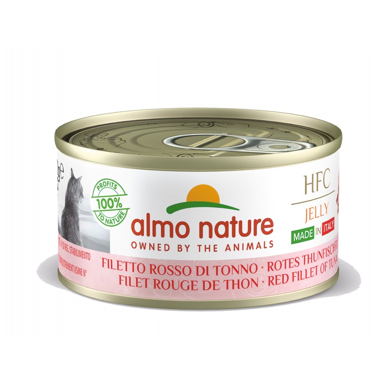 ALMO JELLY FILET DE THON ROUGE 70G