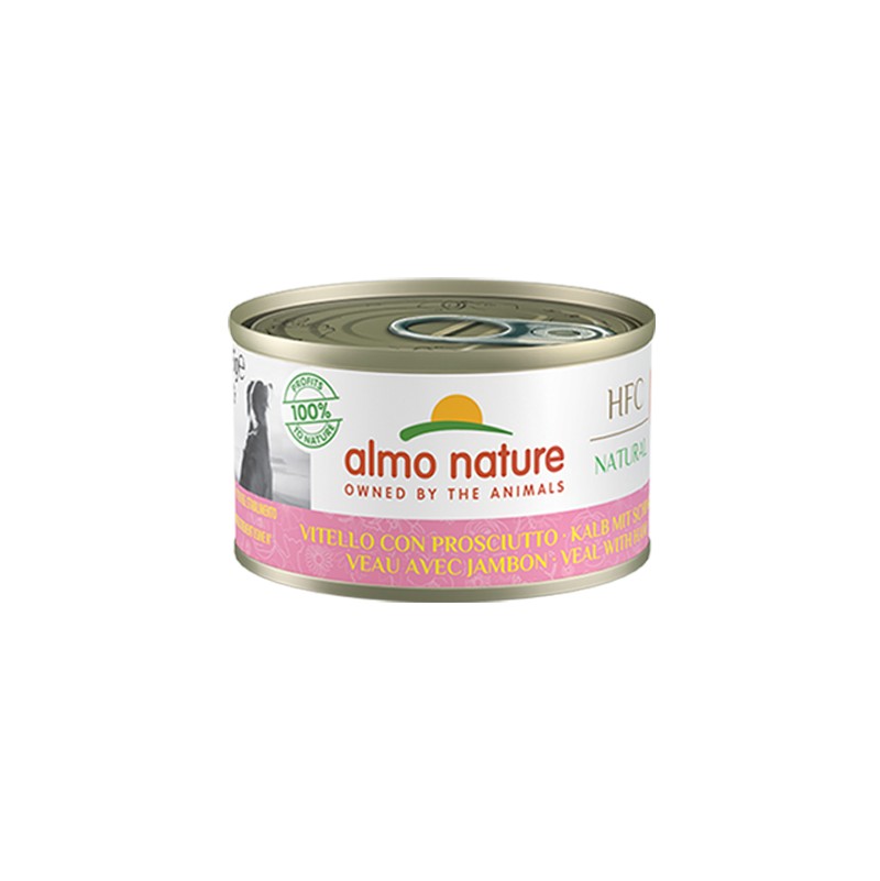 ALMO NATURE VEAU AVEC JAMBON 95G