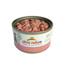 ALMO NATURE VEAU AVEC JAMBON 95G