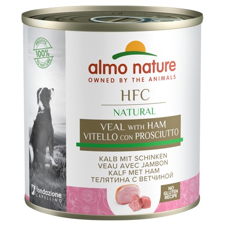 ALMO NATURE VEAU AVEC JAMBON 290G