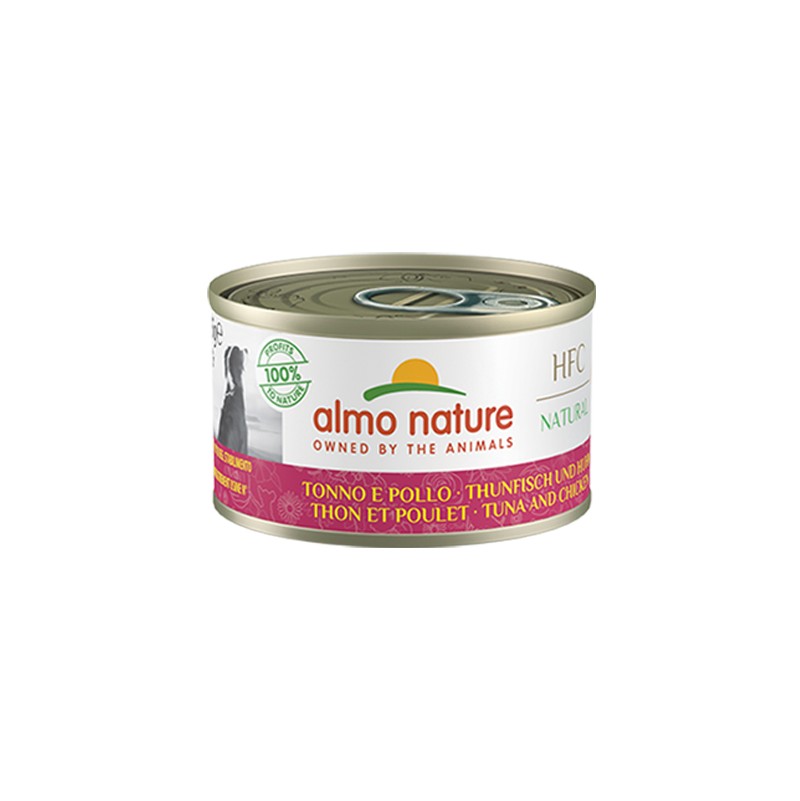 ALMO NATURE THON ET POULET 95G