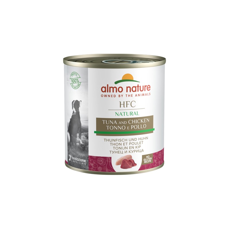 ALMO NATURE THON ET POULET 290G