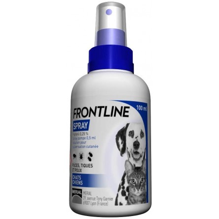 FRONTLINE SPRAY CHAT ET CHIEN 100ML