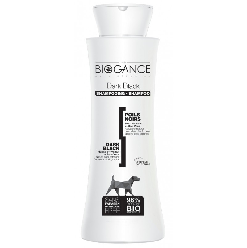 BIOGANCE SHAMPOING POILS NOIRS 250ML