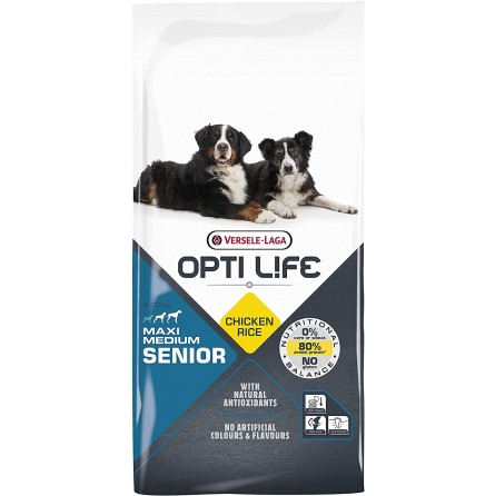 OPTI LIFE MAXI/MEDIUM SENIOR 12.5KG