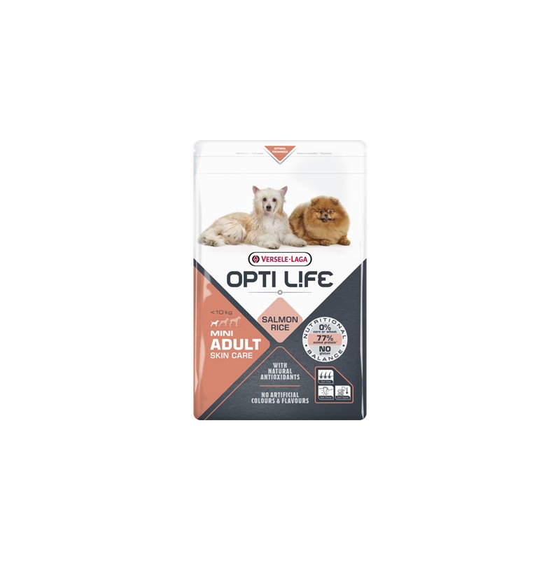 OPTI LIFE MINI ADULT SKIN CARE 7.5KG