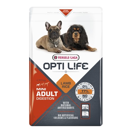 OPTI LIFE MINI ADULT DIGESTION 2.5KG