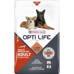 OPTI LIFE MAXI/MEDIUM ADULT DIGESTION 12.5KG