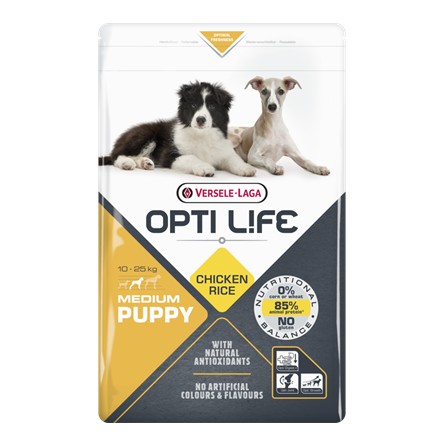 OPTI LIFE MEDIUM PUPPY 12.5KG