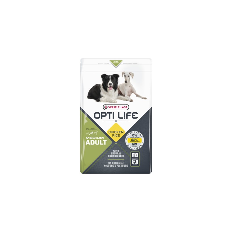 OPTI LIFE MEDIUM ADULT 12.5KG