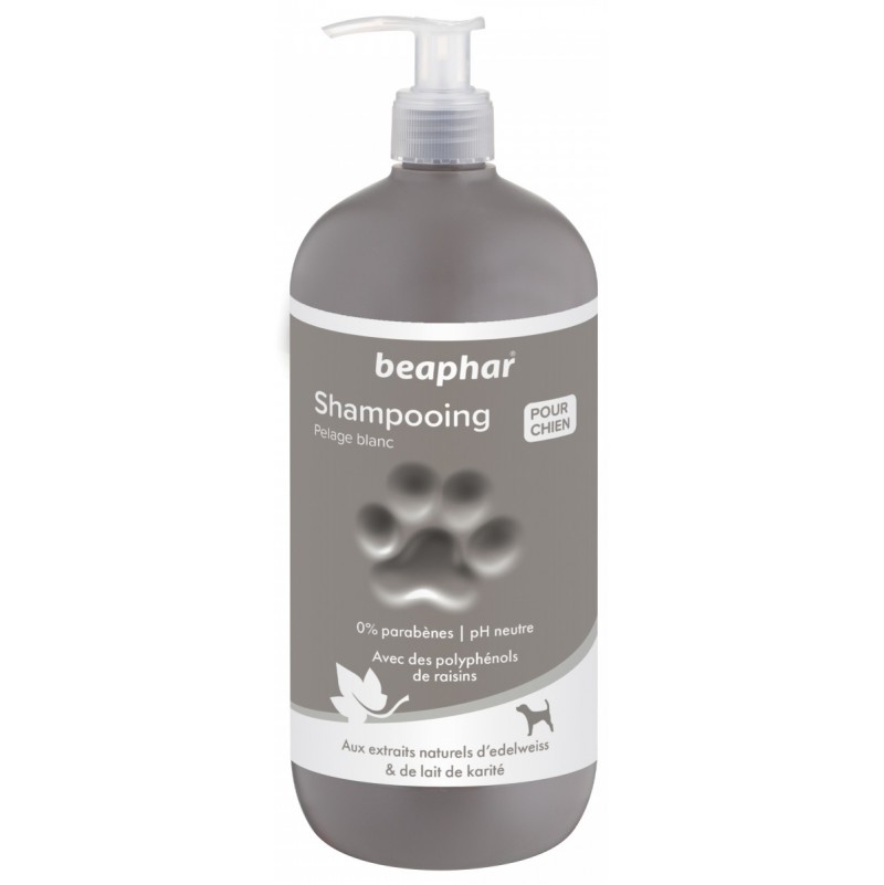 BEAPHAR PREMIUM SHAMPOOING PELAGE BLANC 750ML