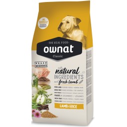 OWNAT CLASSIC LAMB&RICE 4KG