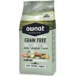 OWNAT PRIME ADULT CHICKEN&TURKEY 3KG