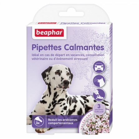 BEAPHAR NO STRESS PIPETTES CALMANTES x3PCS