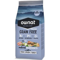 OWNAT PRIME SENIOR CHICKEN&TURKEY 3KG