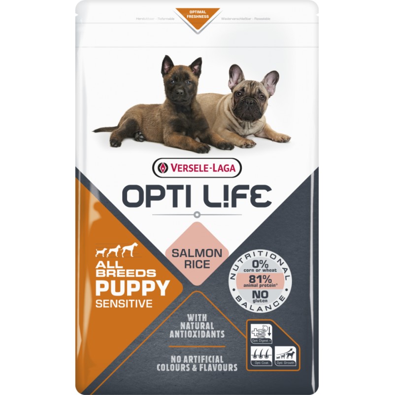 OPTI LIFE ALL BREEDS PUPPY SENSITIVE 12.5KG