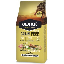 OWNAT PRIME JUNIOR CHICKEN&TURKEY 3KG