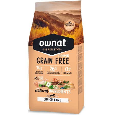 OWNAT PRIME JUNIOR LAMB 14KG