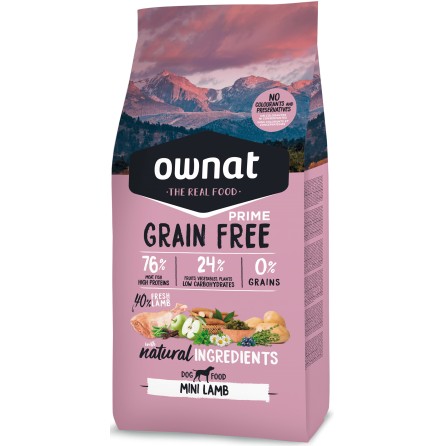 OWNAT PRIME ADULT MINI LAMB 3KG