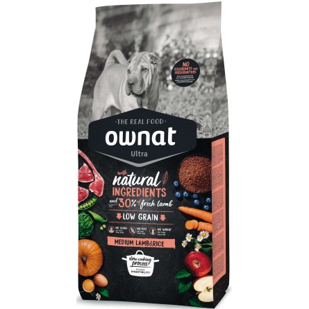 OWNAT ULTRA MEDIUM LAMB&RICE 3KG