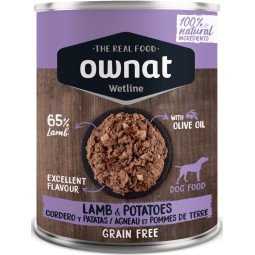 OWNAT WETLINE DOG LAMB&PATATOES 400GR