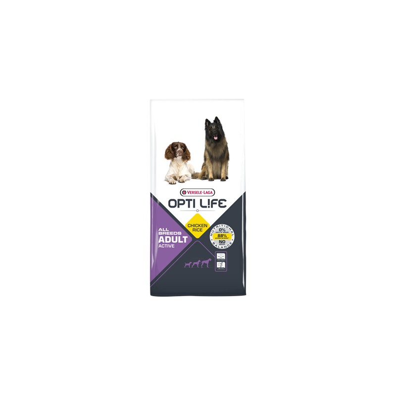 OPTI LIFE ALL BREEDS ADULT ACTIVE 12.5KG