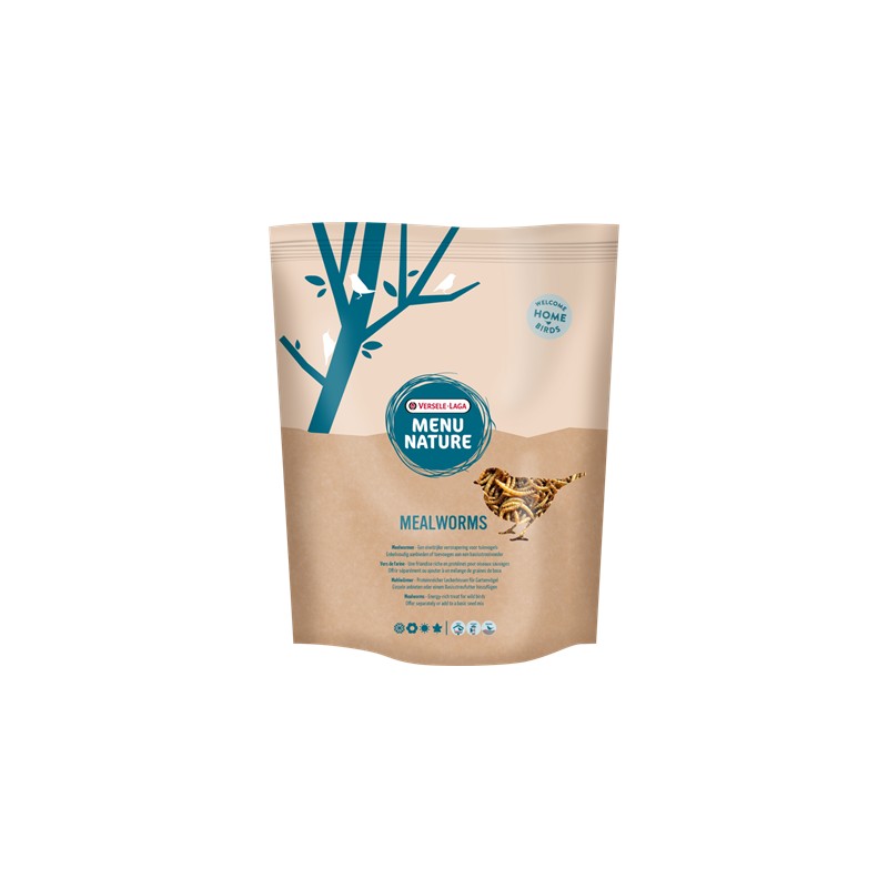 MENU NATURE - MEALWORMS (VERS DE FARINE) 300GR