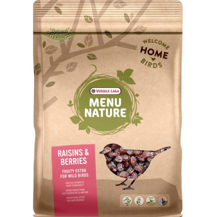 MENU NATURE - RAISINS & BERRIES 600GR