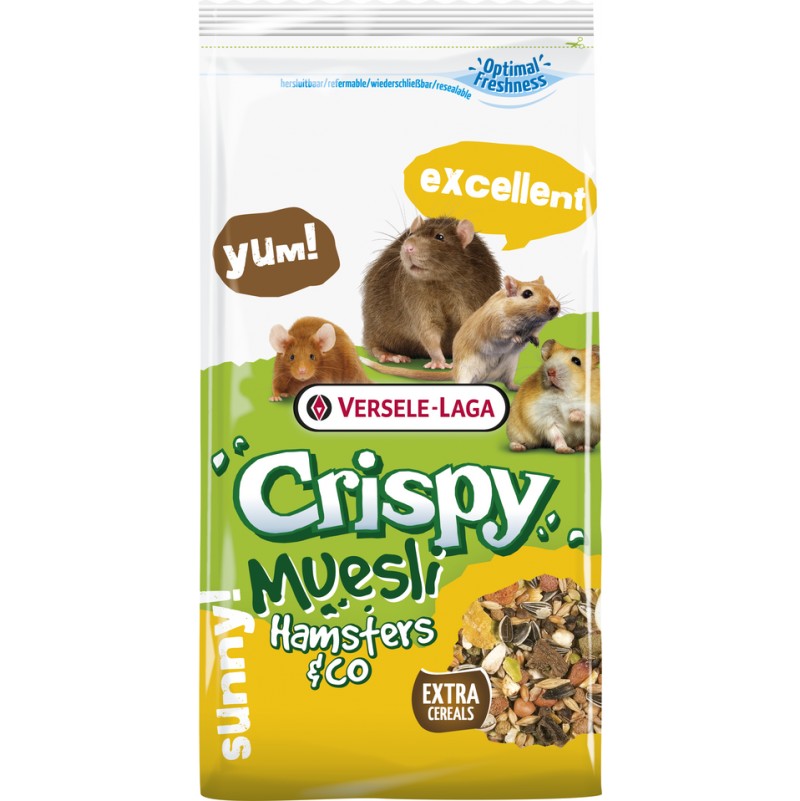 CRISPY MUESLI HAMSTER & CO 1KG