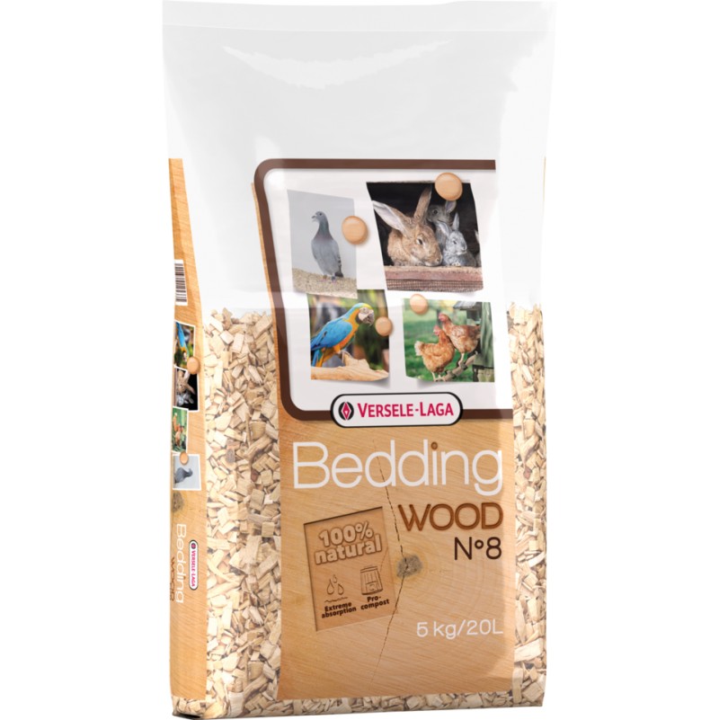 WOOD BEDDING N°8 5KG