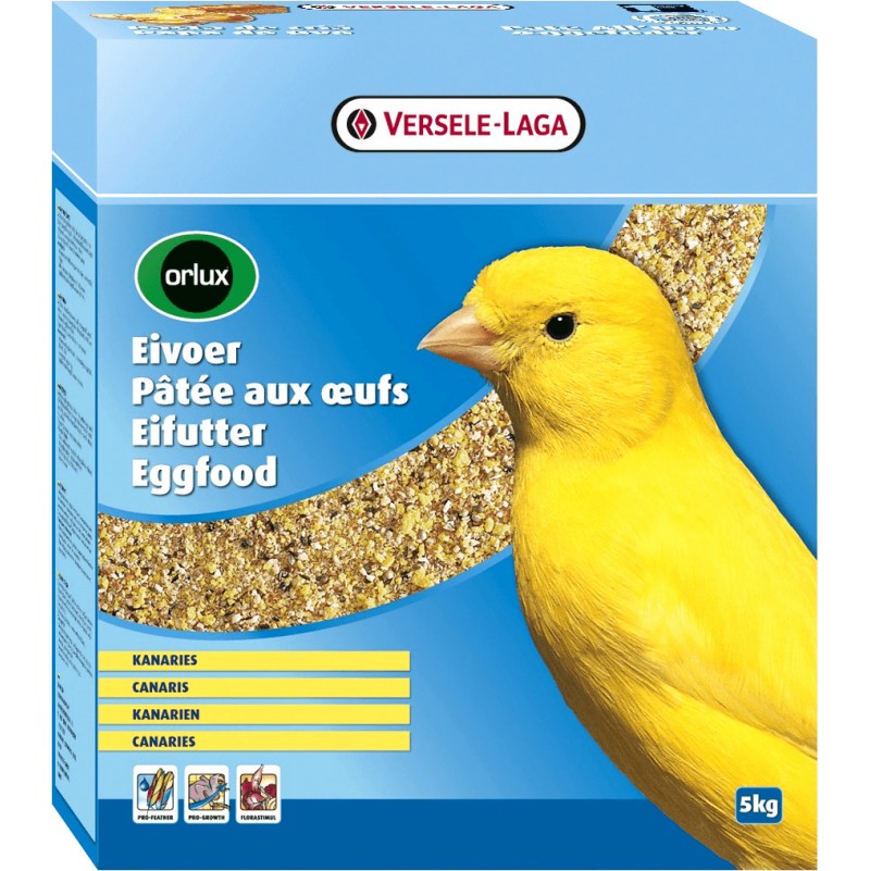 ORLUX - PATEE AUX OEUFS SECHE CANARIS 5KG