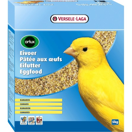 ORLUX - PATEE AUX OEUFS SECHE CANARIS 5KG