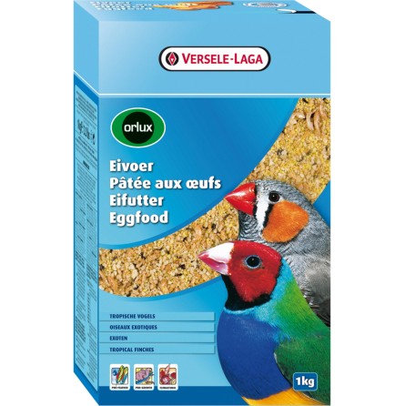 ORLUX - PATEE AUX OEUFS SECHE OISEAUX EXOTIQUES 1KG