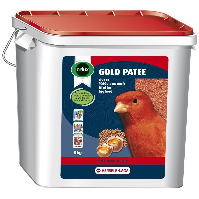 ORLUX - GOLD PATEE CANARIS ROUGE 5KG