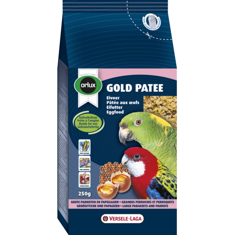 ORLUX - GOLD PATEE GRANDE PERRUCHE & PERROQUET 1KG