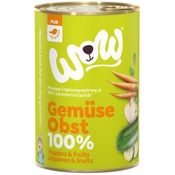 WOW 100% DE LEGUMES ET DE FRUITS 400G