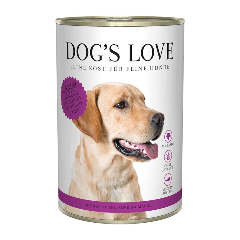 DOG'S LOVE ADULTE AGNEAU 400G