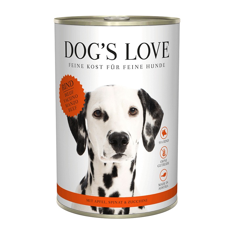 DOG'S LOVE ADULTE BOEUF 400G