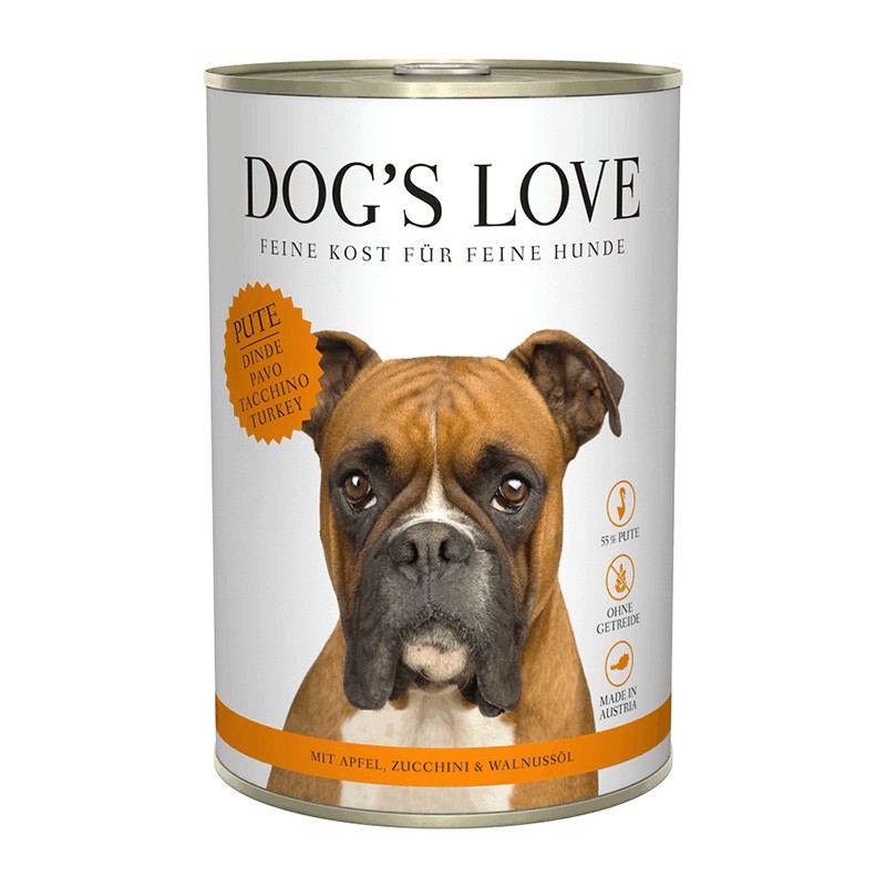 DOG'S LOVE ADULTE DINDE 400G