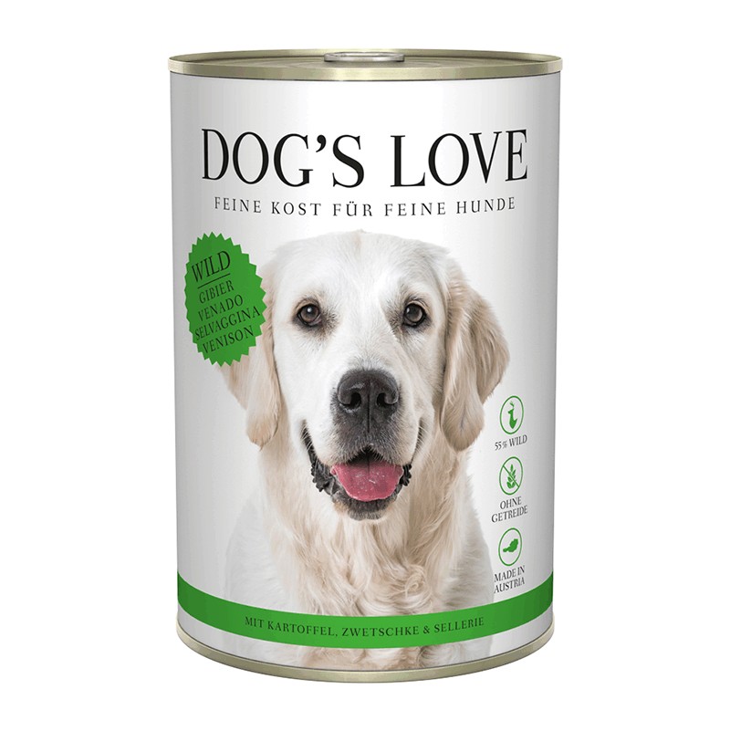 DOG'S LOVE ADULTE GIBIER 400G