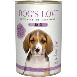 DOG'S LOVE JUNIOR AGNEAU 400G