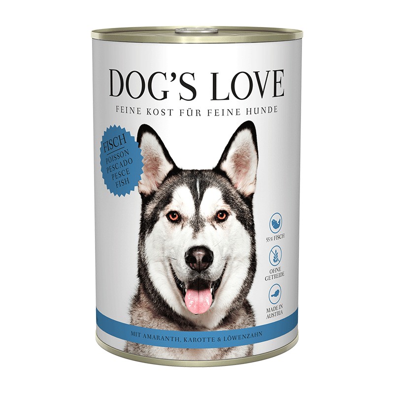 DOG'S LOVE ADULTE POISSON 400G