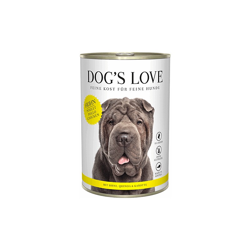 DOG'S LOVE ADULTE POULET 400G