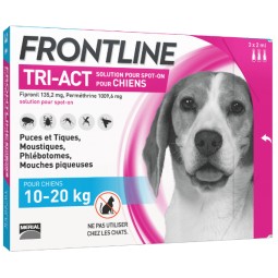 FRONTLINE TRI-ACT 10-20KG (3 Pipettes)