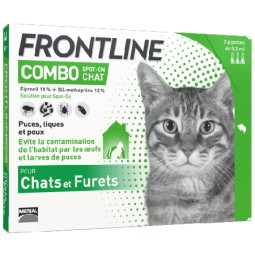 FRONTLINE COMBO CHAT & FURETS (3 Pipettes)